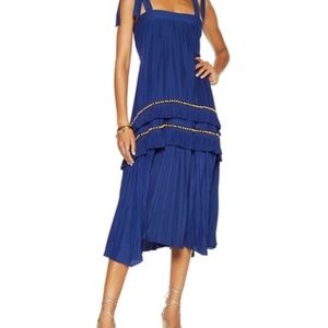 Ramy Brook Pleated Midi Dress